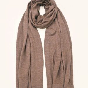 Mushroom brown coloured scarf