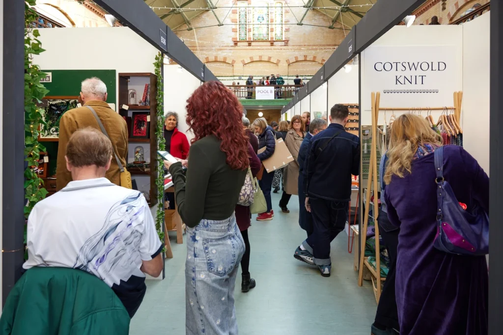Visitors browsing the offerings available at last year's Great Northern Contemporary Craft Fair.